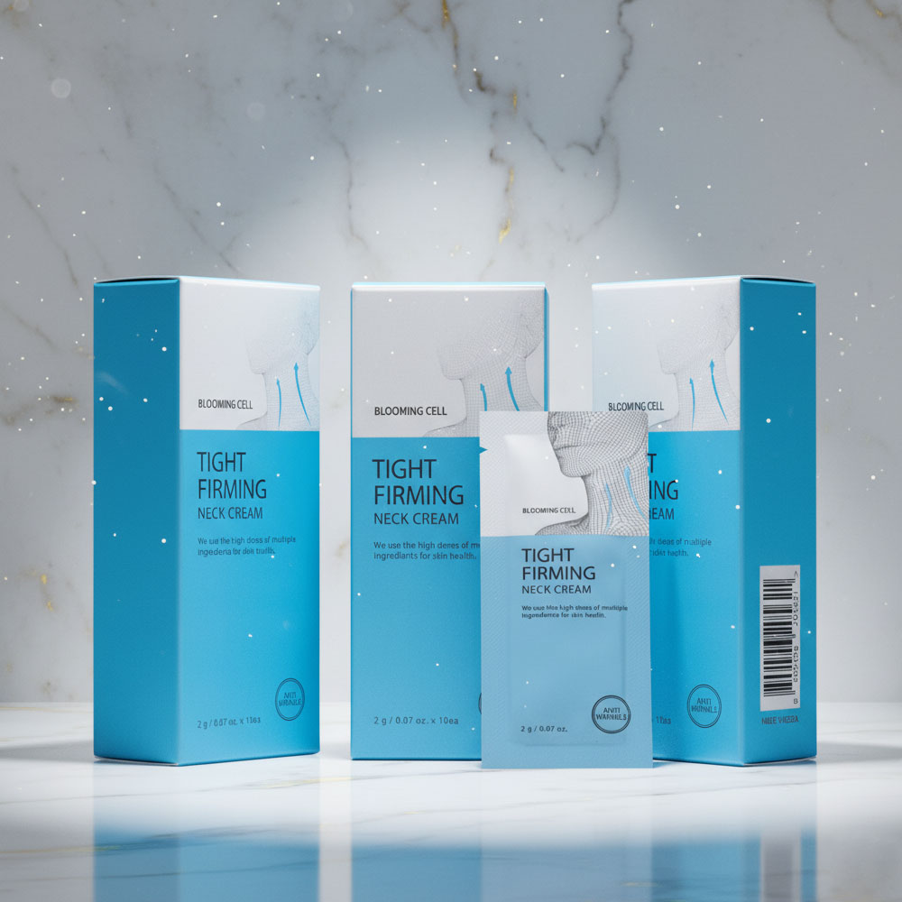 블루밍셀 넥크림 목주름 가로목주름 목탄력 콜라겐 펩타이드 크림 - 상품 이미지