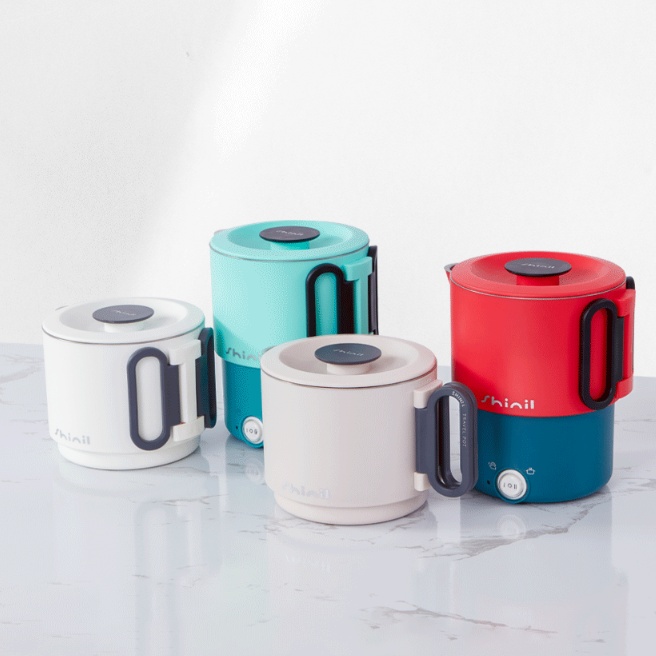 여행용 휴대용 무선 라면포트 캠핑용 분리형 접이식 무선전기포트