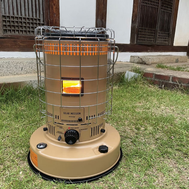 토요토미 기어 미션 세트 캠핑 등유 난로 동계 신형 KS-GE67 브라운