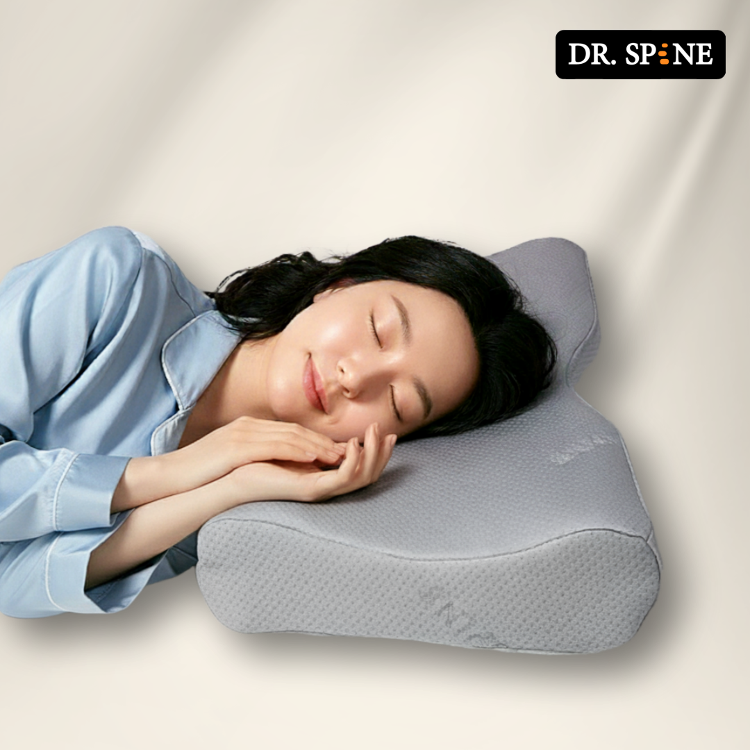 닥터스파인 경추베개 거북목 일자목 목디스크 옆으로자는 옆잠 코골이 숙면 배게 S