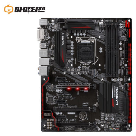 [중고]Z270-GAMING K3 인텔 Z270 메인보드 6세대 7세대 1151소켓 기가바이트 (백패널X)