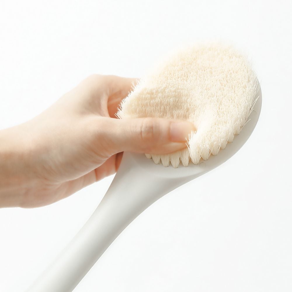 곡선 미세모 샤워 바디 브러쉬 목욕솔 등 브러쉬 - 상품 이미지