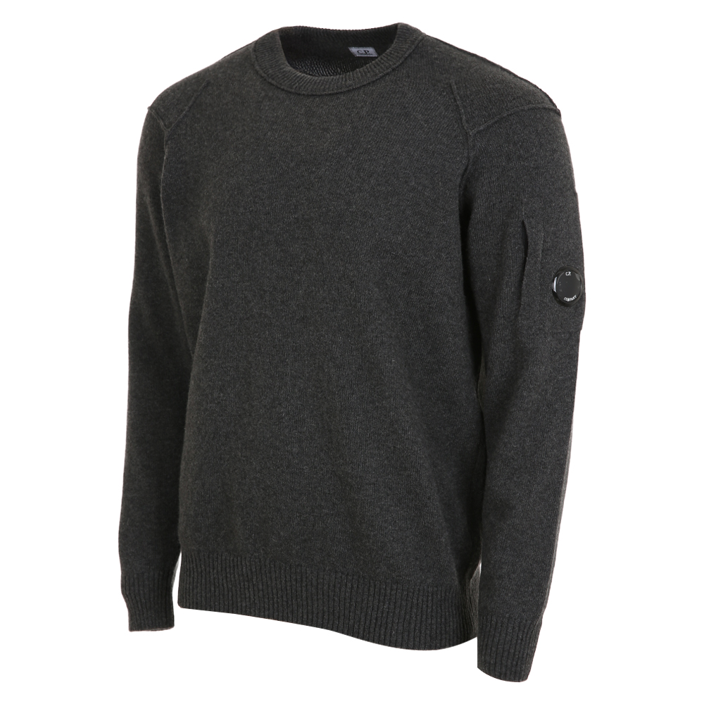 CP컴퍼니 렌즈 램스울 니트 다크쉐도우 스웨터 19CMKN707A 110149A 978 (2025 F/W) XL - 상세 이미지 3