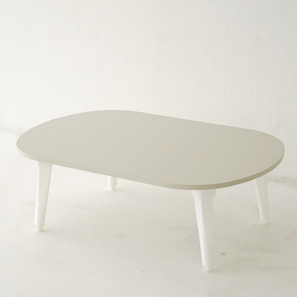 접이식 타원형 테이블 2인용 카페 테이블 홈카페 식탁