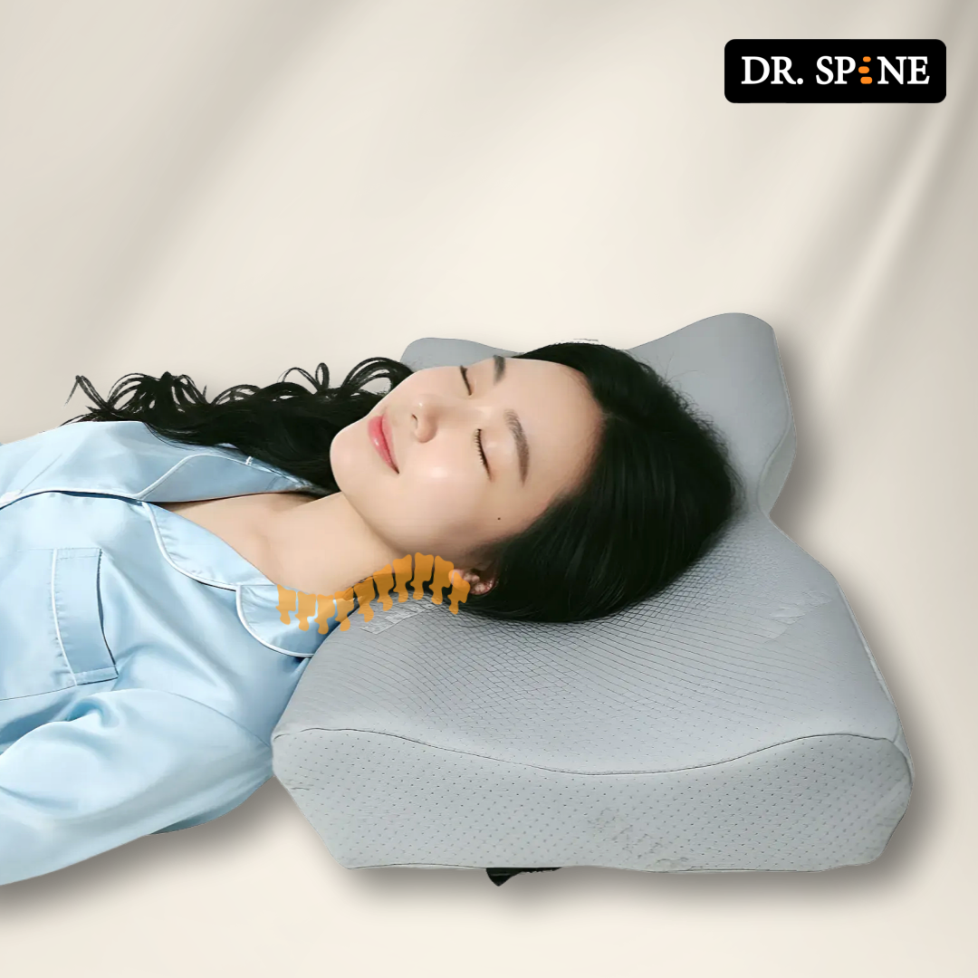닥터스파인 경추베개 거북목 일자목 목디스크 옆으로자는 옆잠 코골이 숙면 배게 S