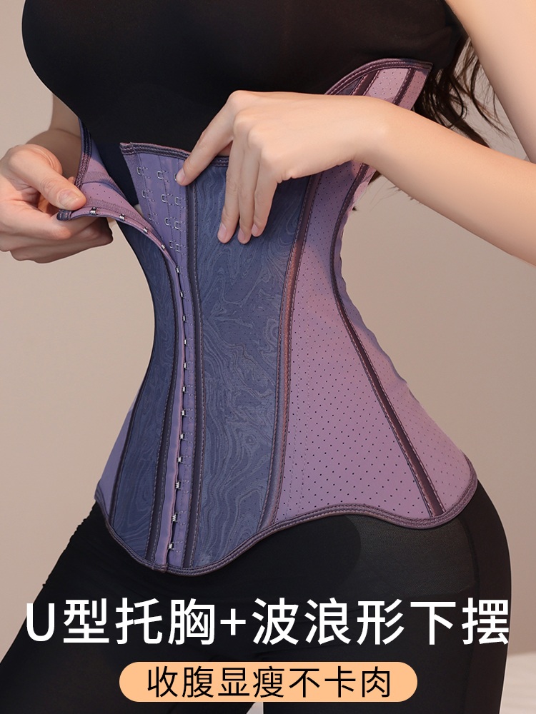 코르셋 조이기 보정 압박복 똥배 웨딩 흉곽줄이기 체형 흉통 복부 코로셋 - 상세 이미지 3