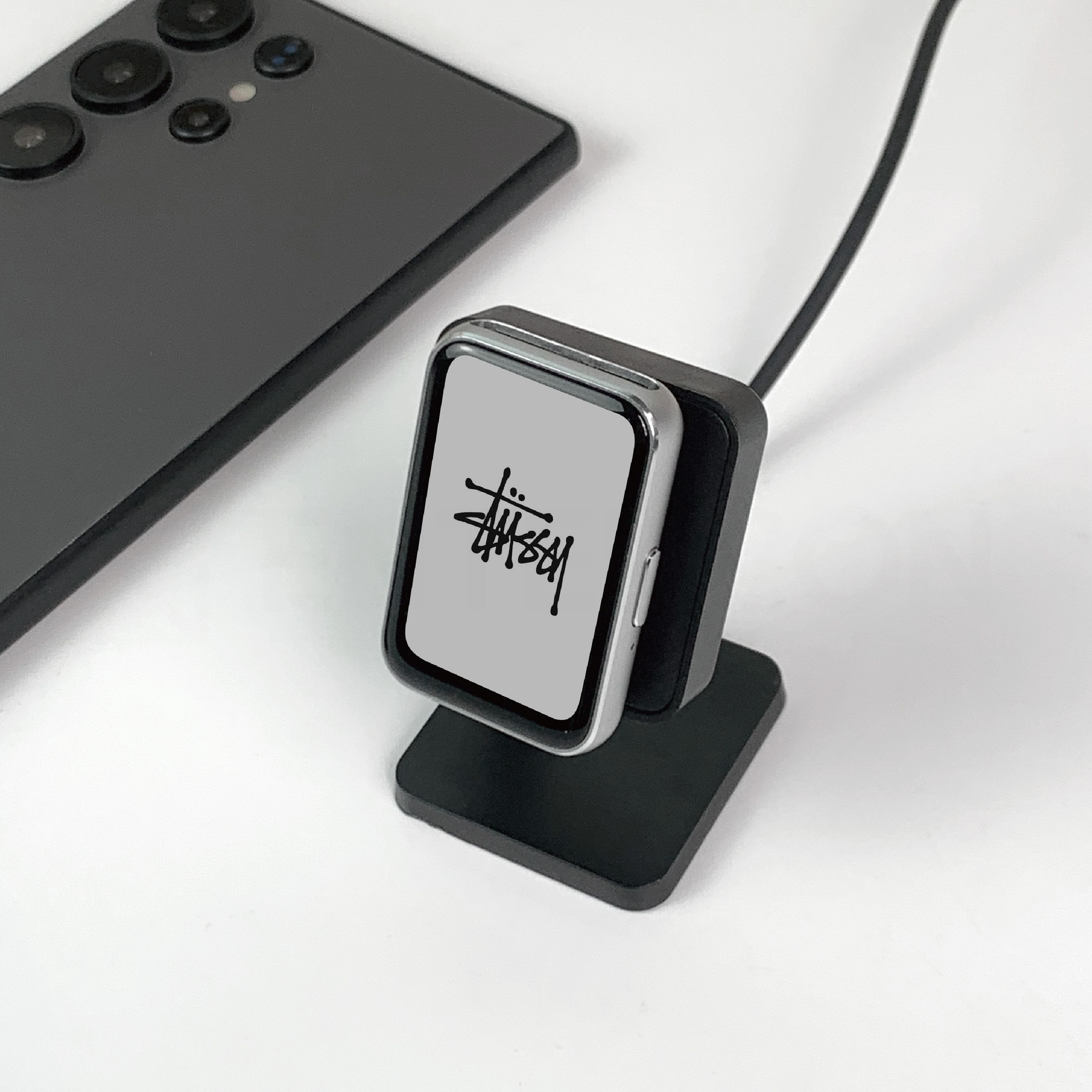 엔터콘 갤럭시핏3 USB 충전 거치대 충전독 USB A 타입 1m - 메인 이미지