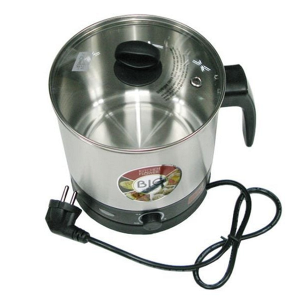 간편 전기 라면 포트 캠핑용 스텐 라면 포트 휴대용 멀티쿠커