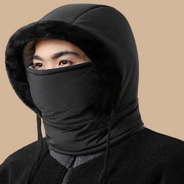 방한 겨울 바라클라바 후드 겨울 넥 워머 따뜻한 패딩 모자