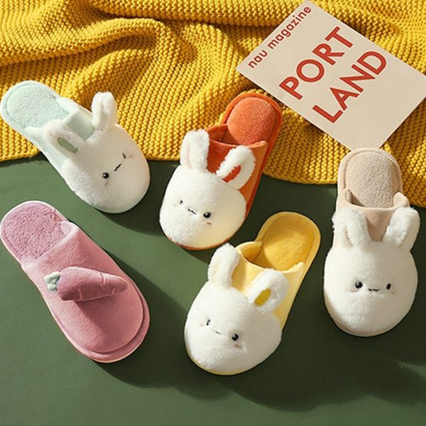 푹신한 겨울 슬리퍼 따뜻한 털 슬리퍼 캐릭터 데일리 여성용 키높이