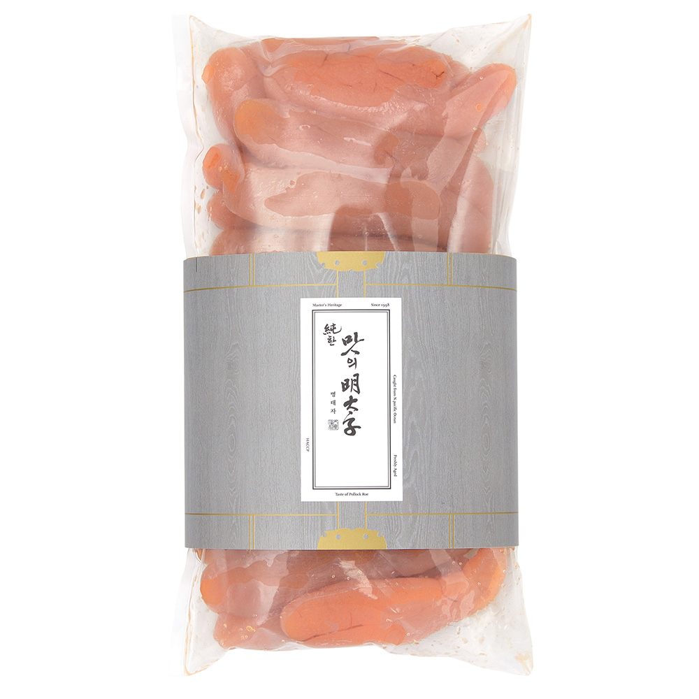 맛의명태자 대용량 백명란 순한맛 벌크 L 1kg (저염 업소용 선동명란) - 상품 이미지
