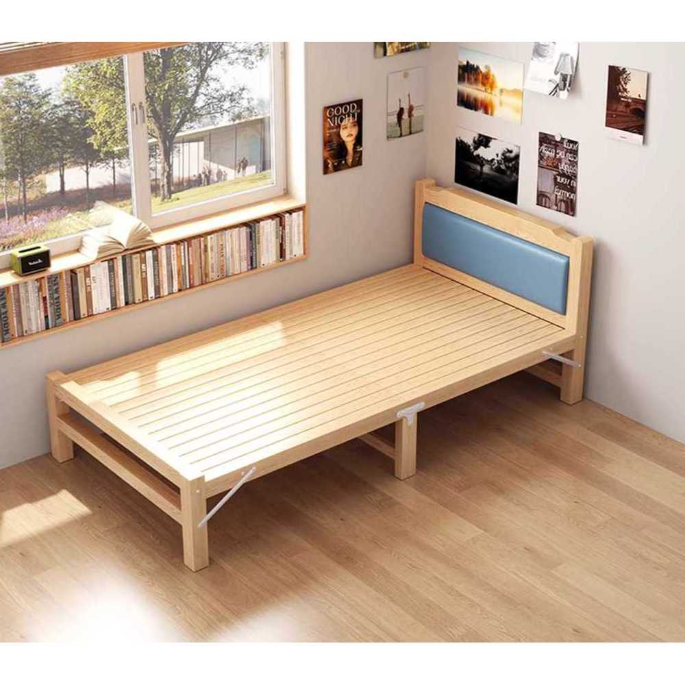 폴딩 평상 베드 접이식 이동식 실내외 다용도 침대 80cm 세로형 - 상세 이미지 3