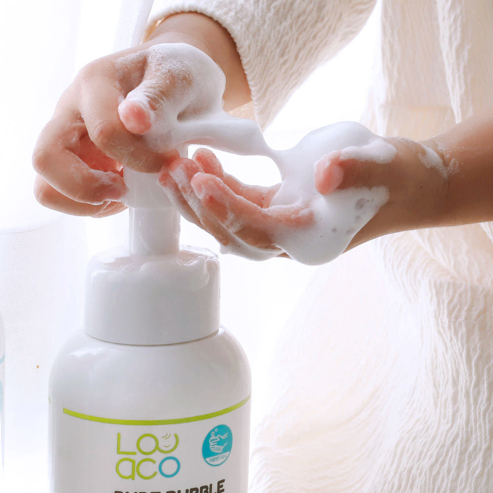 루아코 퓨어버블 거품형 핸드워시 무향 아기 손세정제 리필 300ml, 3개 - 상세 이미지 5