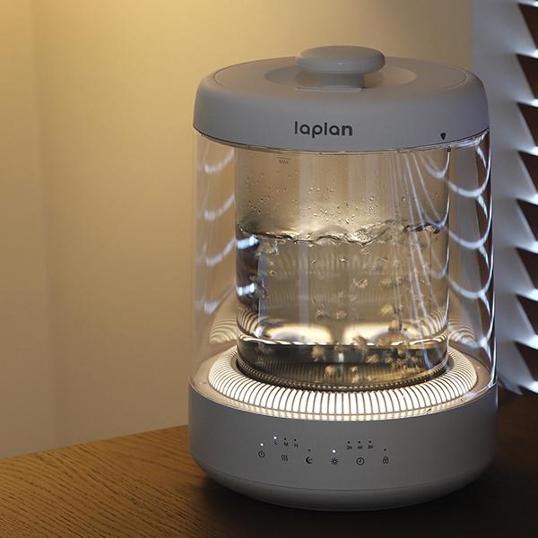 무드등 가열식가습기 가정용 사무실용 살균 세척편한 가습기 4L