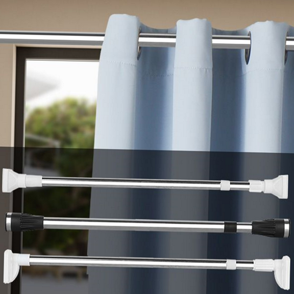 못없이 무타공 압축봉 주방 커튼 압축봉 가벽 창문