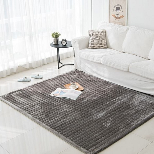 보들보들 극세사 카페트 따뜻한 겨울 카페트 패드 거실