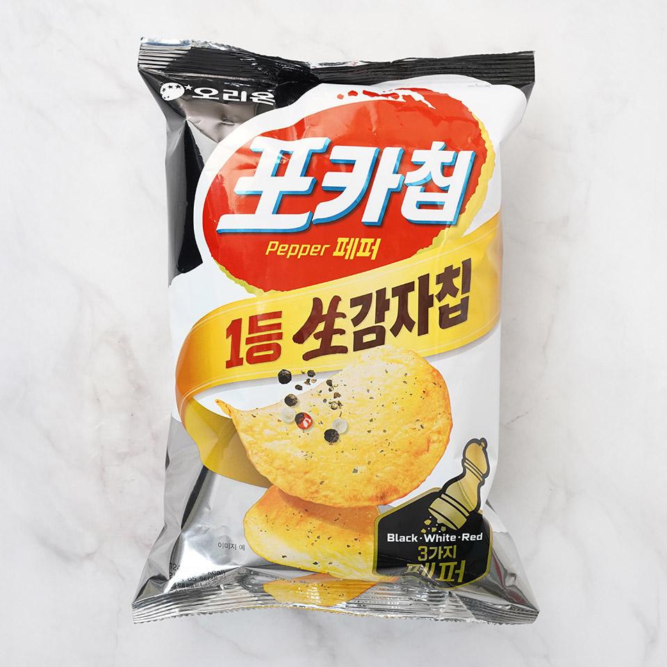 메가마트 오리온 포카칩트리플페퍼  124G - 상품 이미지