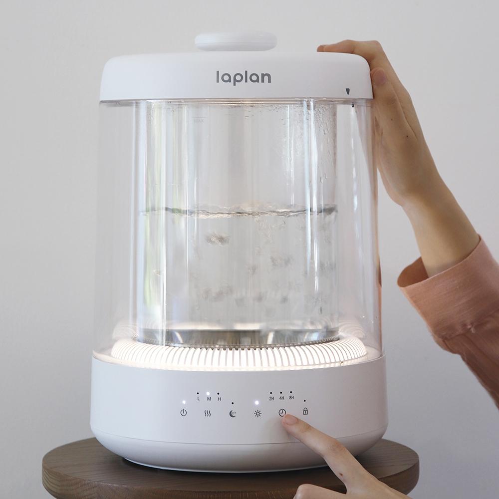 무드등 가열식가습기 가정용 사무실용 살균 세척편한 가습기 4L
