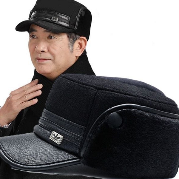 따뜻한 남성 방한 모자 귀도리 남성 귀달이 모자 귀마개 겨울 - 상품 이미지