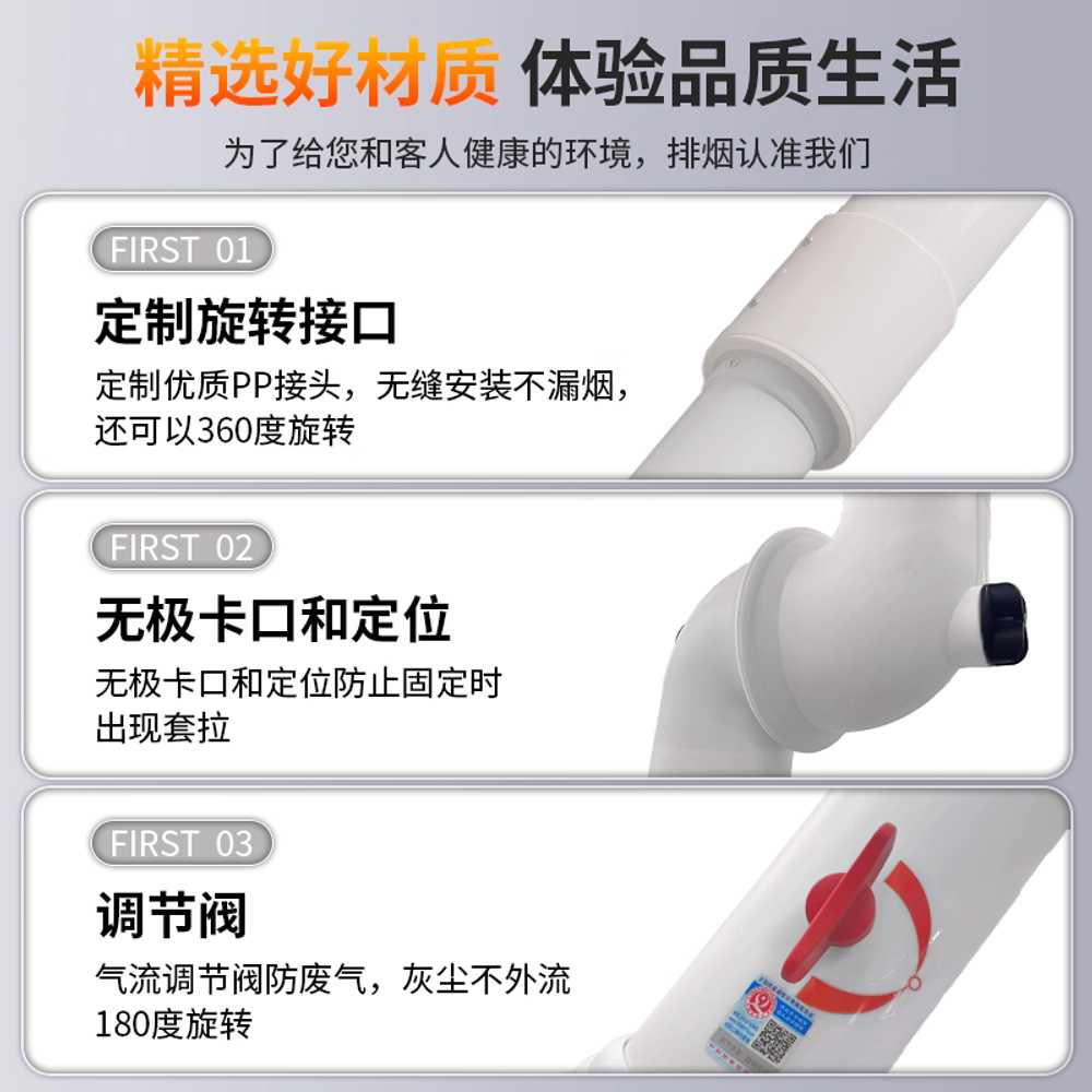 암후드 배기장치 집진 연기 환기 필터 흡입 내부 먼지 PVC - 상세 이미지 3