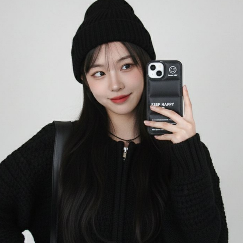 아이폰17 프로 케이스 16 15 14 13 pro 패딩 커플 플러스 프로맥스 - 상세 이미지 2