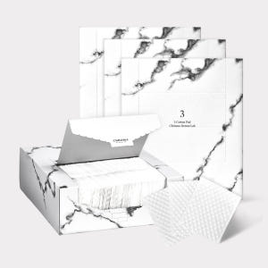 크리스마 순면 국내생산 엠보화장솜 2,400매(600매 4박스) 솔직 후기 | 피부 타입별 분석 - 상품 이미지 1