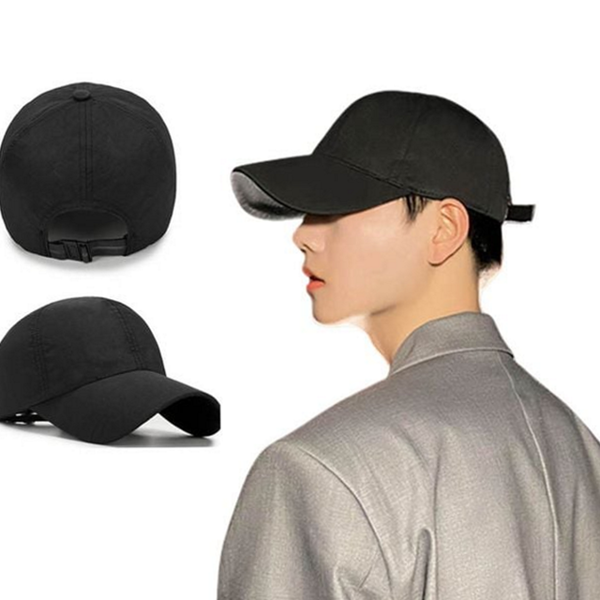깊은 무지 볼캡 심플 소두 볼캡 데일리 커플 야구 모자 - 상품 이미지