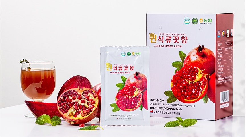 퀸 석류꽃향 고흥 석류즙 80ml 30포 - 상세 이미지 3