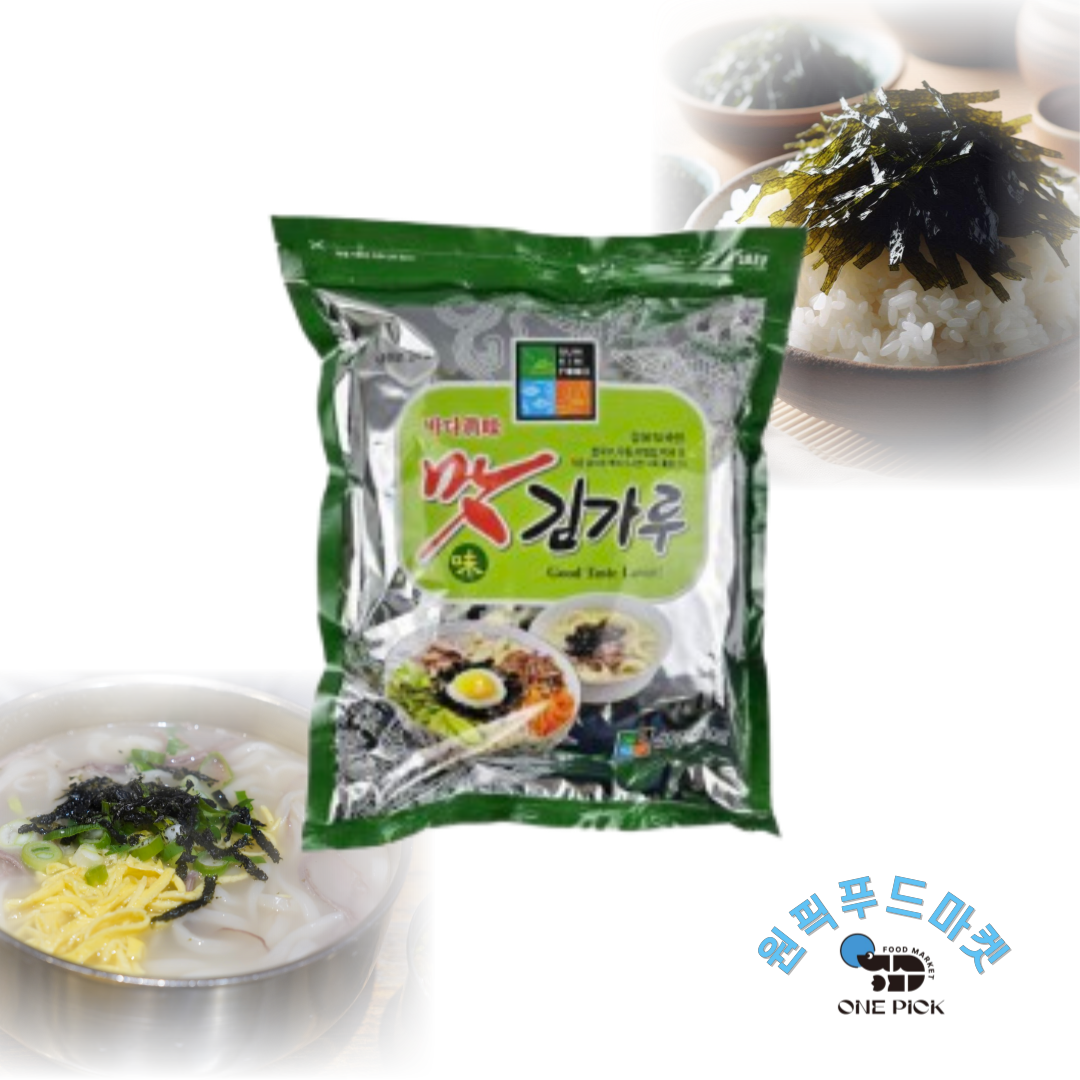섬김 맛김 가루 1kg 4개 김가루 - 상품 이미지