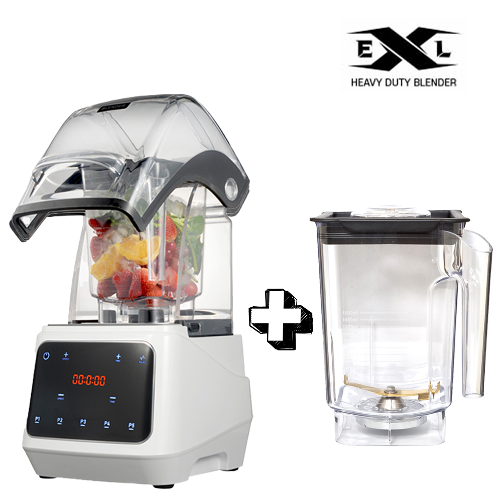 엑슬 베타 파워블렌더 초강력 카페 업소용 블렌더 믹서기 1.5L 대용량 (볼 추가세트) - 상세 이미지 4