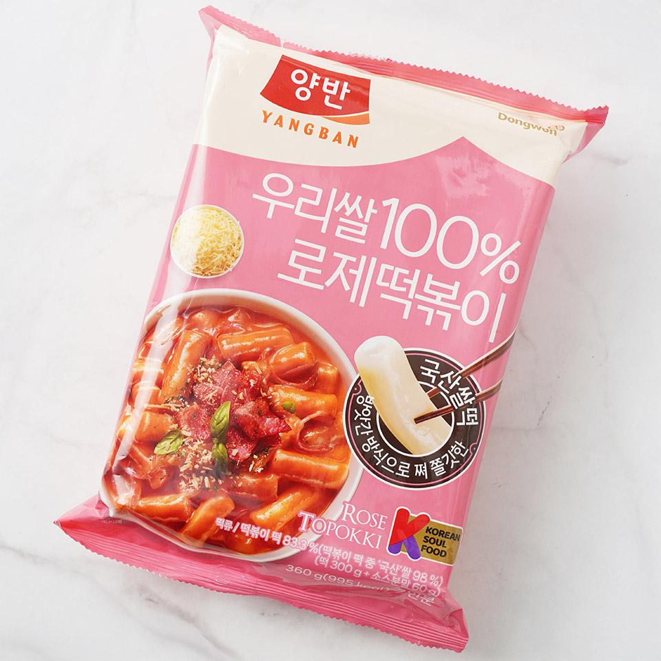 메가마트 동원 떡볶이의신 우리쌀 로제떡볶이 360g - 상세 이미지 2