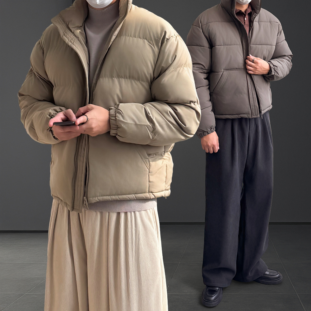 남자숏패딩 푸퍼패딩 웰론 - 메인 이미지