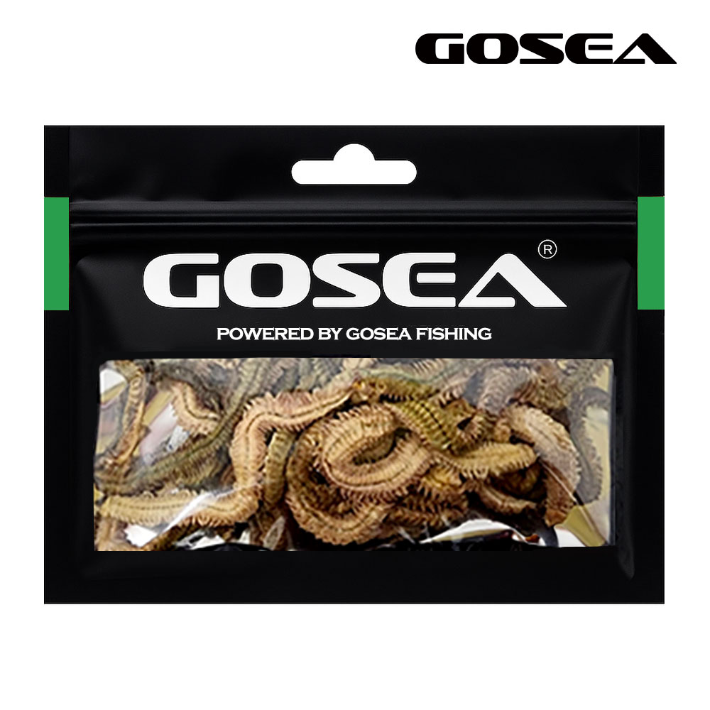 GOSEA 동결건조 청 갯지렁이 청개비 지렁이 낚시 미끼 GSF-L1-C - 메인 이미지