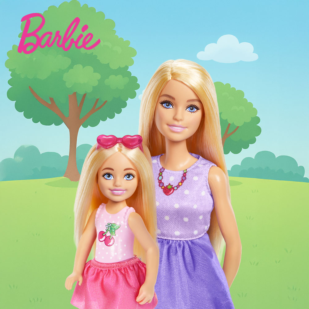 [BARBIE] 바비인형 패밀리 바비 첼시 피크닉세트 BARBIE FAMILY MALIBU & CHELSEA - 상세 이미지 5
