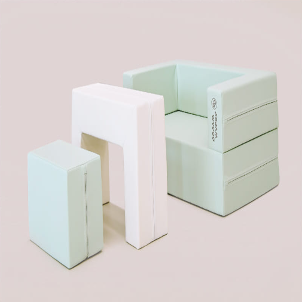 도담도담 바온 아기쇼파 1인용 유아 어린이 키즈 소파 의자