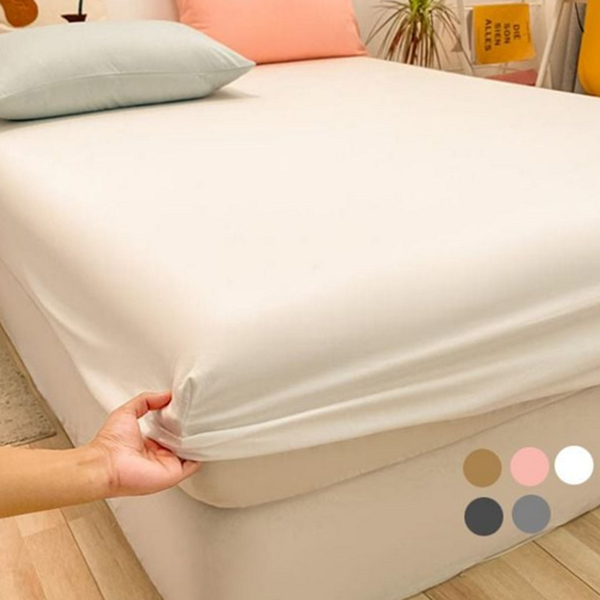 부드러운 순면 매트리스 커버 신축성 매트리스 커버 워셔블 사계절 밴딩