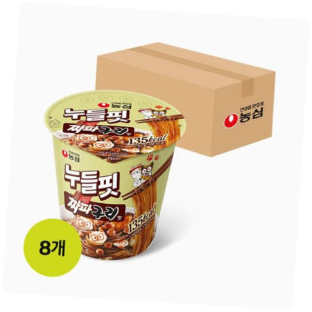 간단음식 농심 누들핏 짜파구리맛41.5X8개입(1박스)