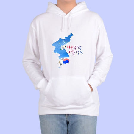 톰스외 후드티 현충일 애국 Memorial Day 순국선열 기념일 six 디자인