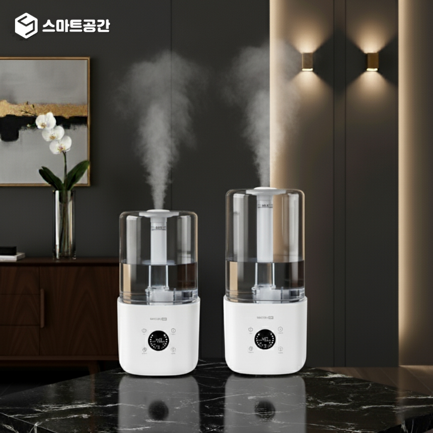 스마트공간 IoT 대용량 UV가습기 - 6L 자외선 UVA UVC 살균 리모컨지원 유니콘 이미지 4