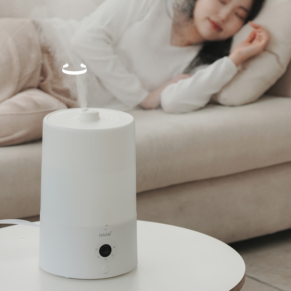 한경희 복합식 대용량 가습기 초음파+가열식 자동습도조절 분무량조절 아기방 거실용