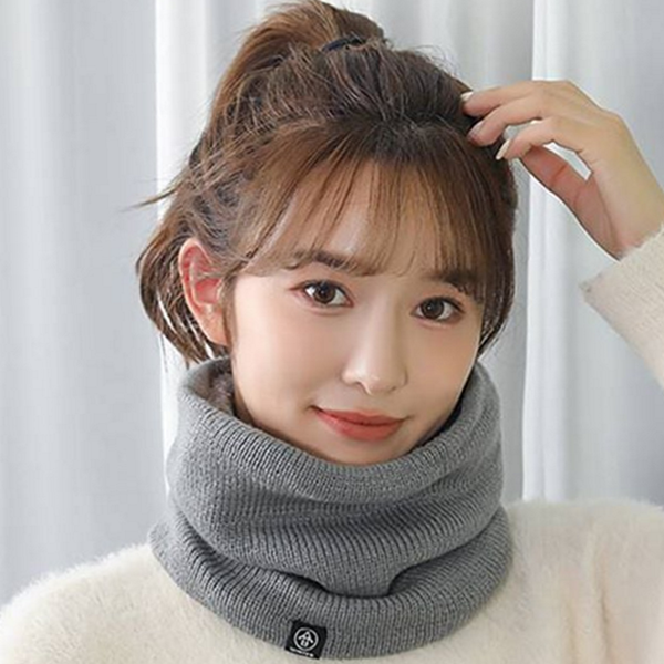 두꺼운 방한 목도리 게이터 남녀공용 넥 워머 따뜻한 겨울 - 메인 이미지