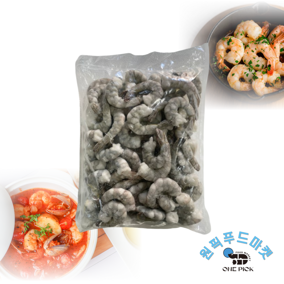 산호 생칵테일 새우 31/40 900g 10개 감바스 탈각 새우 - 메인 이미지