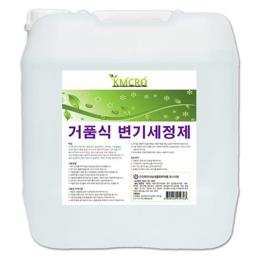 [재구매 많은] 가우디 거품식 변기세정액 포세식 화장실 세정제 18.75L, 말통, 1개 - 상품 이미지