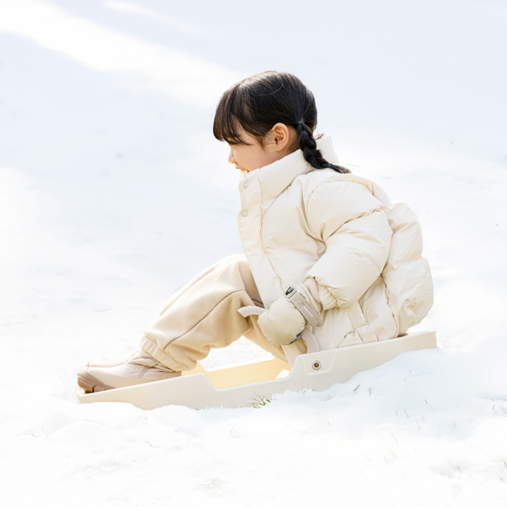 아가드 아기 눈썰매 브레이크 얼음 썰매 등받이 갯벌체험