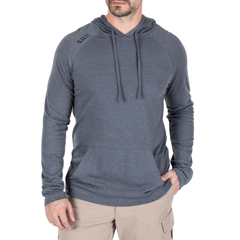 5.11 택티컬 크루저 퍼포먼스 롱 슬리브 후디 (TURBLNCE HTR) - Cruiser PERF L/S Hoodie (TURBLNCE HTR) - 상품 이미지