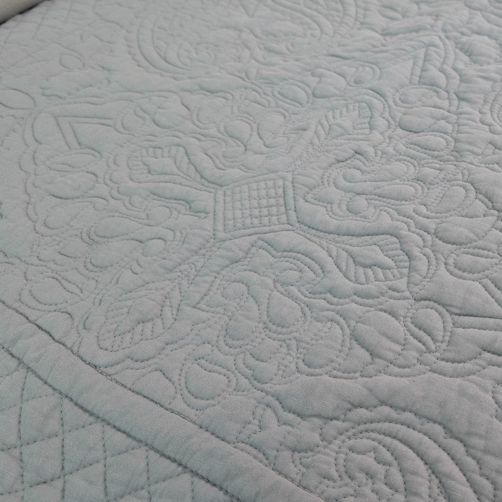 홈집합 순면 퀼팅 쇼파패드 논슬립 거실용 사계절 패브릭패드 라이트그레이, 돌침대용