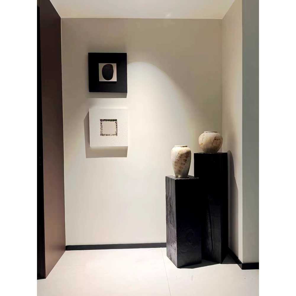 디스플레이 탄화목 다이 전시 인테리어 매대 원목 18.5x18.5x110cm - 상세 이미지 5
