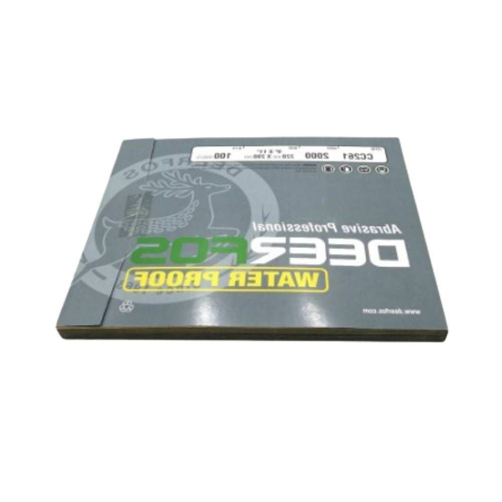 페파 종이사포 100장 샌딩패드 사포2000방 사각샌드페 - 상품 이미지