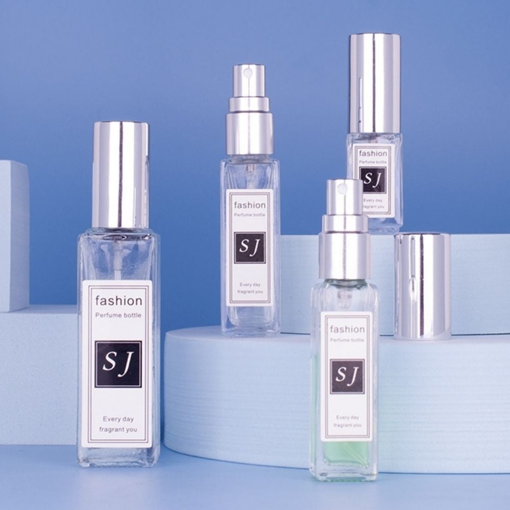 휴대용 화장품 스프레이 유리 공병 실버 30ml - 메인 이미지