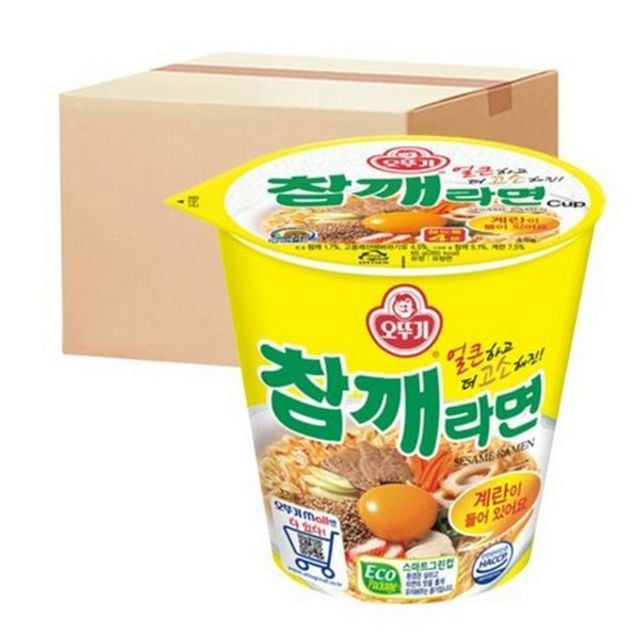 오뚜기 참깨라면소컵 65gX15ea - 메인 이미지